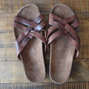 John Varvatos Collection Artisan Sandal Cross